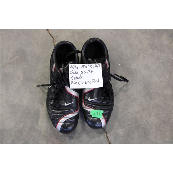 Nike Total 90 soccer cleats in a US men's size 11.5