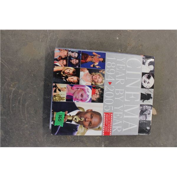Hardcover book titled 'Cinema Year by Year 1894-2005'