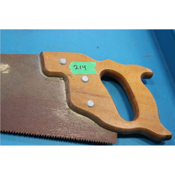 Disston hand saw 