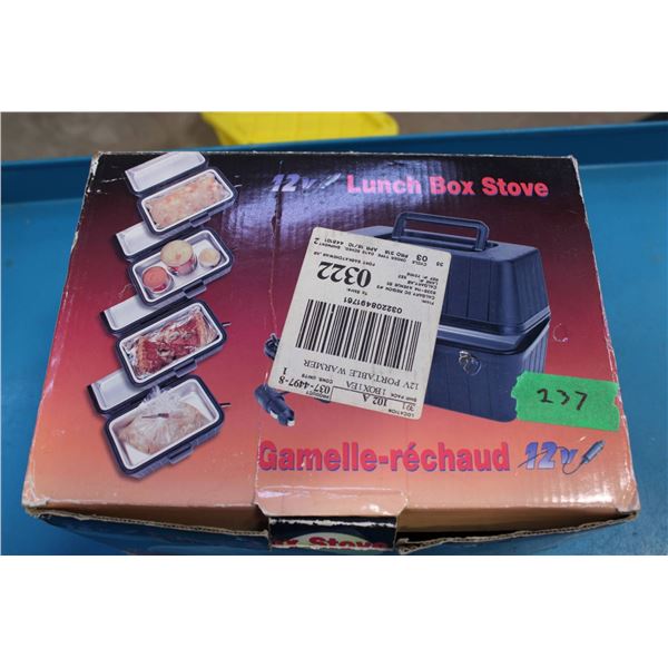 12V Lunch Box Stove