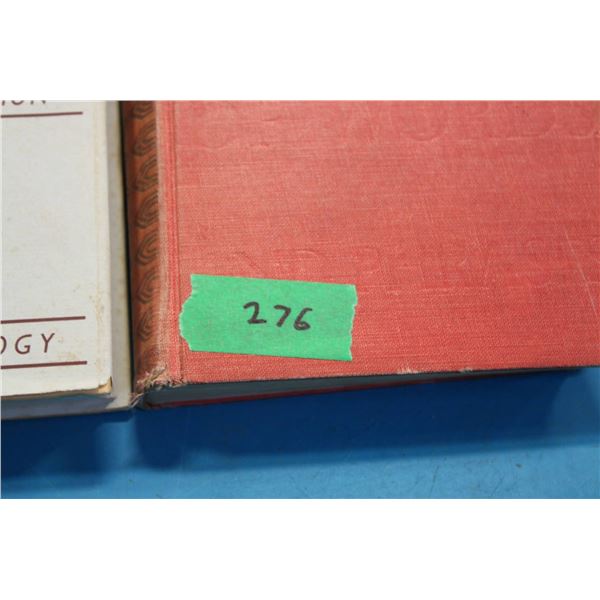 Two books including 'Petrology of the Igneous Rocks, by F.H. Hatch