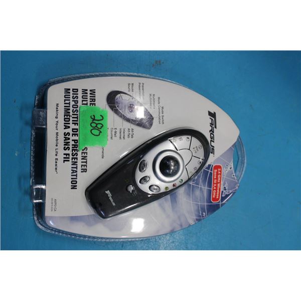 Targus Wireless Multimedia Presentation Remote in Original Packaging
