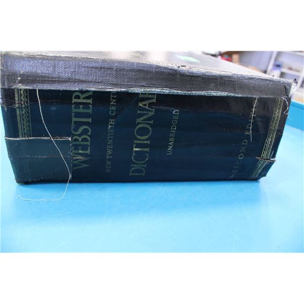 Webster's New Twentieth Century Dictionary, unabridged second edition.