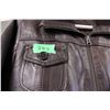 Image 2 : Brown leather jacket - Size L