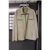 Image 4 : Beige genuine leather jacket Size  48