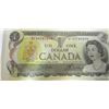 Image 1 : 1973 CRISP UNCIRCULATED LEGAL TENDER CANADA $1 BILL