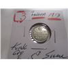 Image 7 : 1913 CANADA KING GEORGE V SILVER FIVE CENT