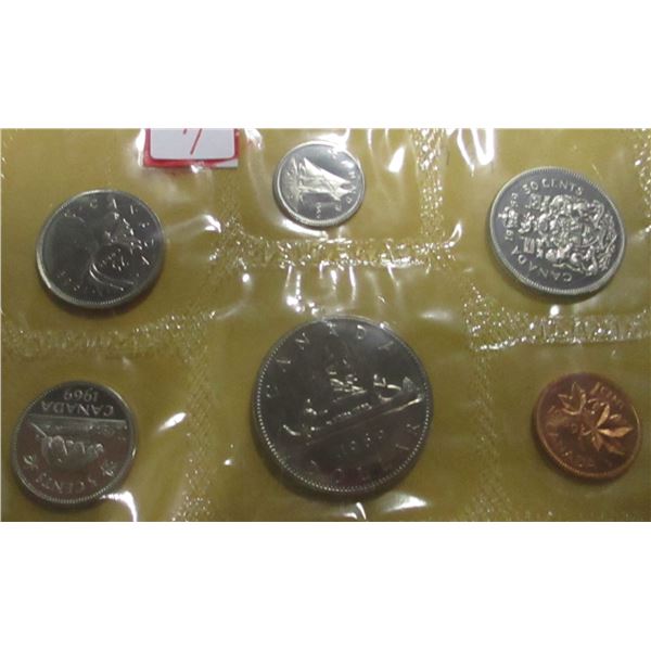 1969 PROOF CANADA MINT SEALED COIN SET