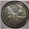 Image 1 : 1959 PROOF CAMEO CANADA SILVER QUARTER