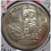 Image 1 : 1958 BC TOTEM POLE CANADA SILVER DOLLAR