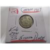 Image 7 : 1907 CANADA KING EDWARD VII SILVER DIME