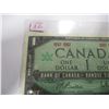 Image 5 : 1967 NO SERIAL NUMBER CANADA LEGAL TENDER CENTENNIAL $1 BILL
