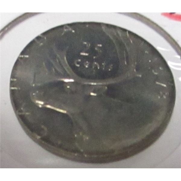 1978 MAJOR ERROR STRUCK CANADA QUARTER