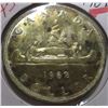 Image 1 : 1962 CANADA VOYAGER SILVER DOLLAR