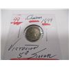 Image 7 : 1899 CANADA VICTORIAN SILVER FIVE CENT