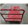 Image 4 : RED PLUSH STOCK CART (32" W X 5' L)