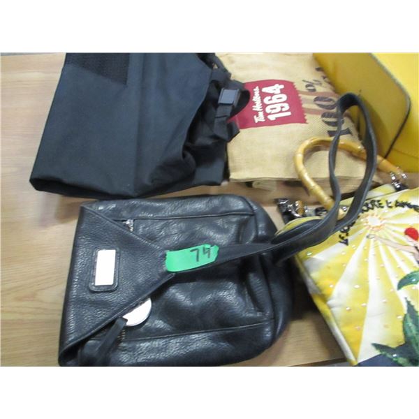 BOX C/W ASSORTED PURSES & BAGS