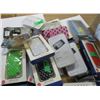 Image 1 : BOX C/W ASSORTED PHONE CASES