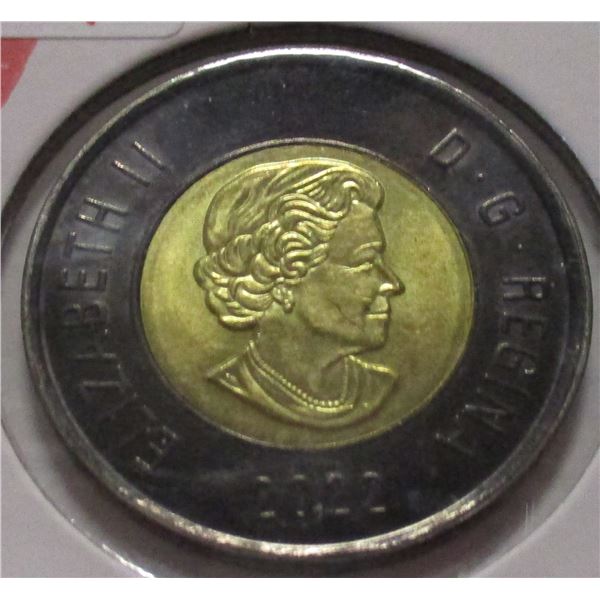2022 MEMORY QUEEN ELIZABETH CANADA TOONIE