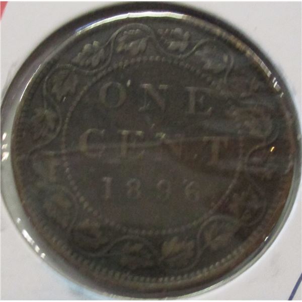 1896 CANADA VICTORIAN LARGE PENNY