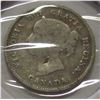 Image 2 : 1901 CANADA VICTORIAN (DAMAGE) SILVER FIVE CENT