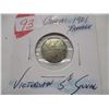 Image 5 : 1901 CANADA VICTORIAN (DAMAGE) SILVER FIVE CENT