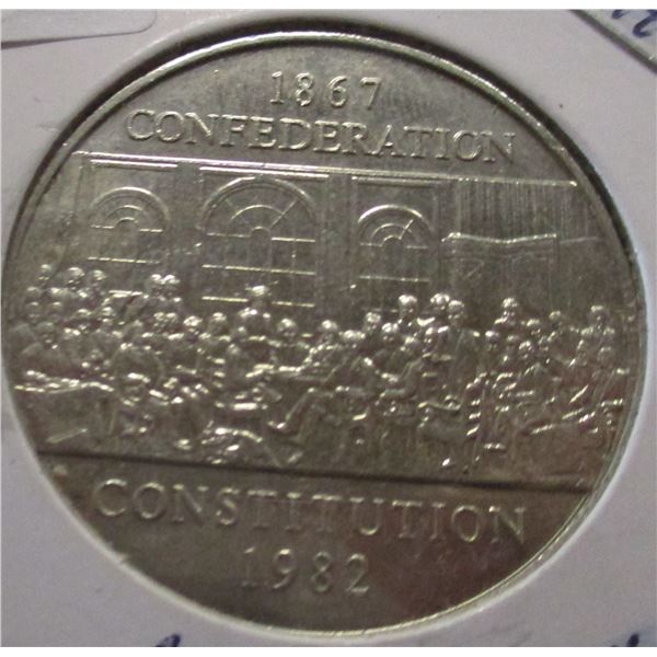 1867 - 1982 CONFEDERATION CONSTITUTUION CANADA DOLLAR