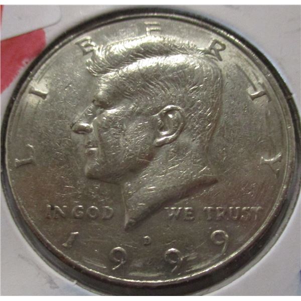 1999 USA KENNEDY HALF DOLLAR