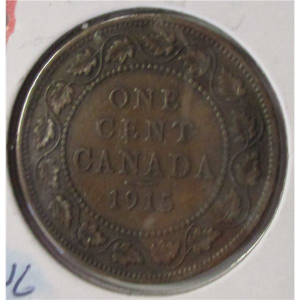 1915 CANADA KING GEORGE V LARGE PENNY