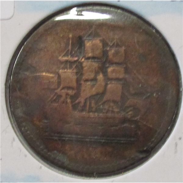 1815 WILLINGTON OF WATERLOO  CANADA LARGE PENNY TOKEN
