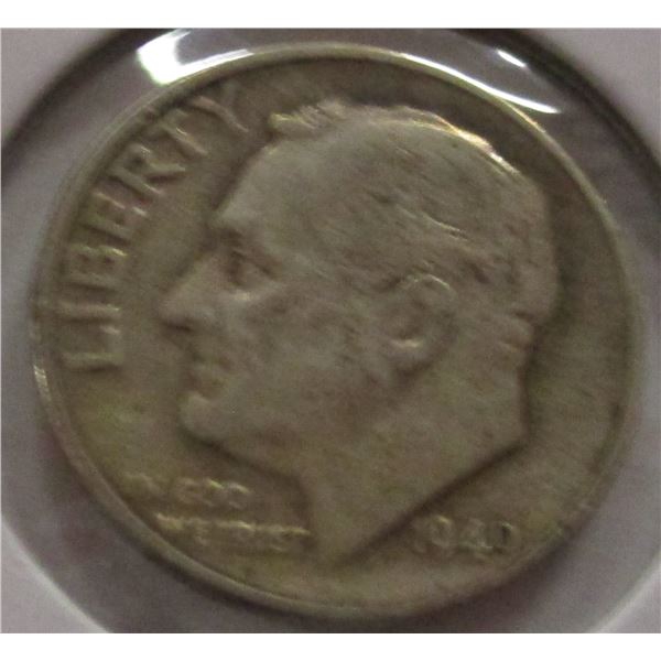 1949 USA LIBERTY SILVER DIME