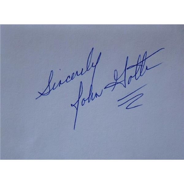 Mob Boss John Gotti signature slip