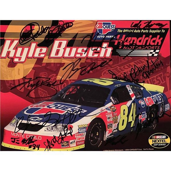 Kyle Busch Hendrick Motorsports Team Signed Photo