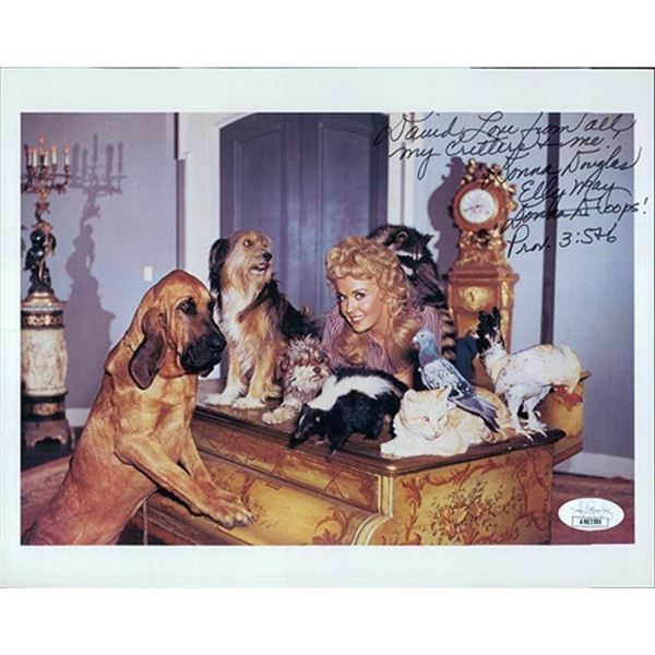 The Beverly Hillbillies Donna Douglas signed photo. JSA Authenticated