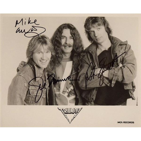 Triumph signed promo photo
