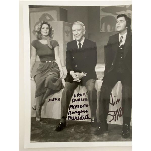 Those Amazing Animals Burgess Meredith and Jim Stafford signed photo