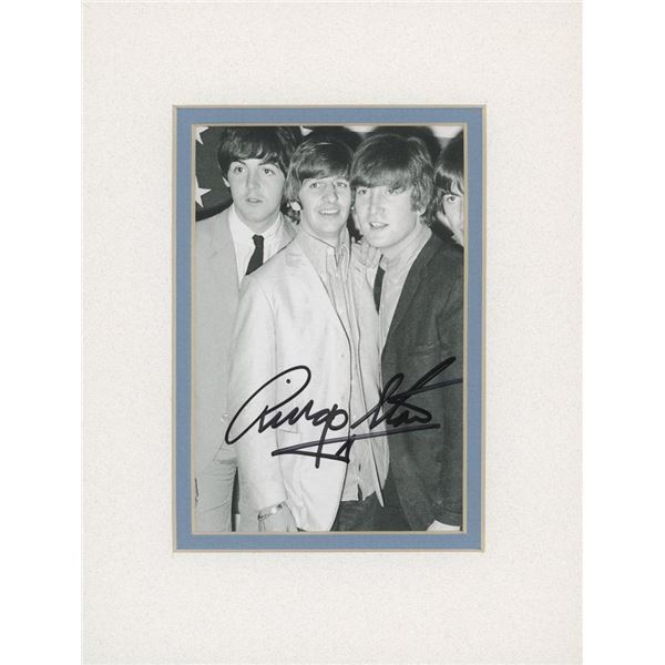 Ringo Starr signed photo