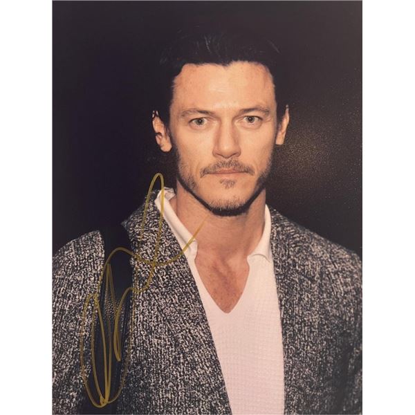 The Hobbit Luke Evans signed photo
