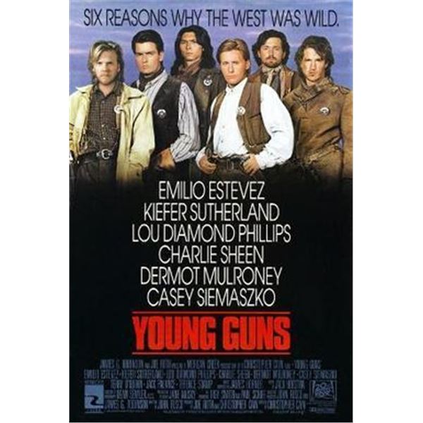 Young Guns original movie poster