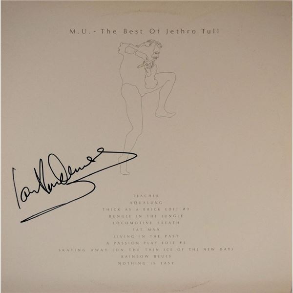 Jethro Tull signed The Best Of album
