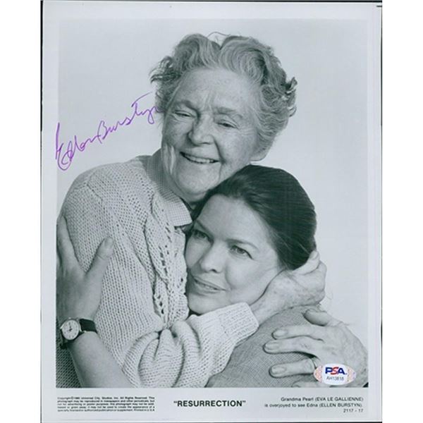 Resurrection Ellen Burstyn signed photo. PSA Authenticated