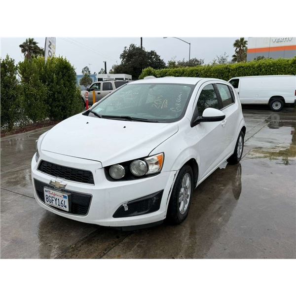 CHEV SONIC 2015 T-DONATION