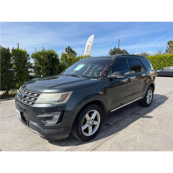 FORD  EXPLORER  2016 REPO-WAIT/TITLE-SMOG