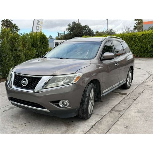 NISS PATHFINDER 2013 T-REPO 2 DAYS