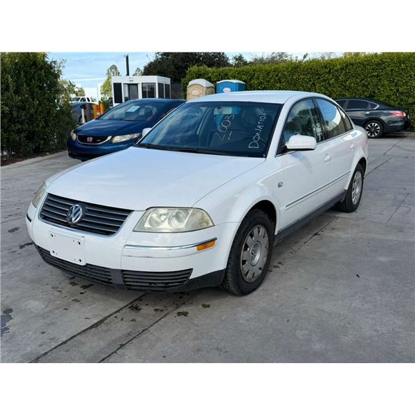 VOLK PASSAT 2003 APP/DUP-T/EXP-ONLY DON