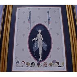 ERTE' "THE PORTRAIT" ORIGINAL SERIGRAPH