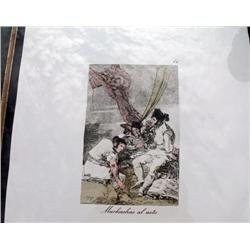 DALI "LES CAPRICES DE GOYA" AP/MINT