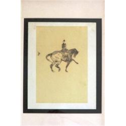 Toulouse-Lautrec "Ecuyere de Haute Ecole et Passage"