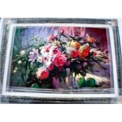 SCHOLFIELD "FLORALS V"  RARE GICLEE