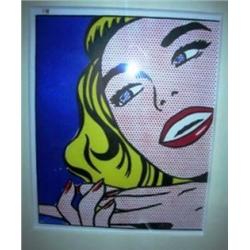 "Licht Girl" Lichenstein